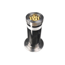 Good quality electric parking rising telescopic bollards with remote control and LED light
